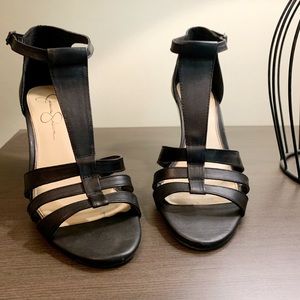 Jessica Simpson McCorde sandal heel Sz 9.5